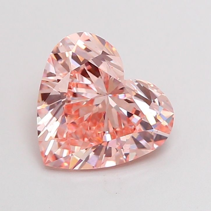Loose Diamond - HEART 2.05ct Fancy Intense Pink VS1: Loose Diamond - HEART 2.05ct Fancy Intense Pink VS1 Source: This is a real non-mined Diamond that has been grown in a lab Shape: HEART Carats: 2.05 Color: Fancy Intense Pink Certification: IGI Video:
