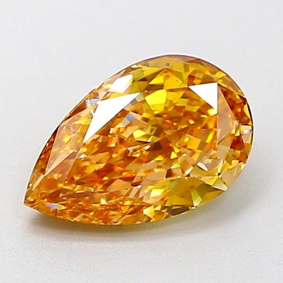 Loose Diamond - PEAR 1.49ct Fancy Yellowish Brown SI1: Loose Diamond - PEAR 1.49ct Fancy Yellowish Brown SI1 Source: This is a real non-mined Diamond that has been grown in a lab Shape: PEAR Carats: 1.49 Color: Fancy Yellowish Brown Certification: IGI Vid