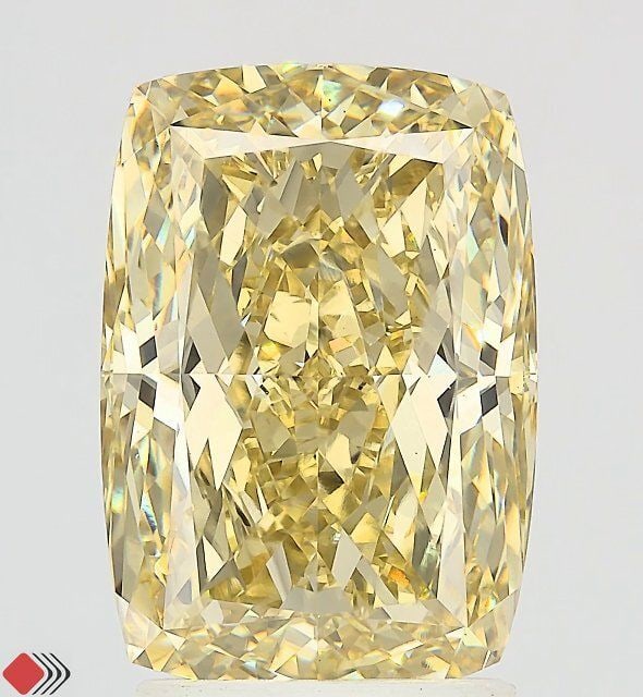 Loose Diamond - CUSHION MODIFIED 3.52ct Fancy Intense Yellow VS1: Loose Diamond - CUSHION MODIFIED 3.52ct Fancy Intense Yellow VS1 Source: This is a real non-mined Diamond that has been grown in a lab Shape: CUSHION MODIFIED Carats: 3.52 Color: Fancy Intense Yellow 
