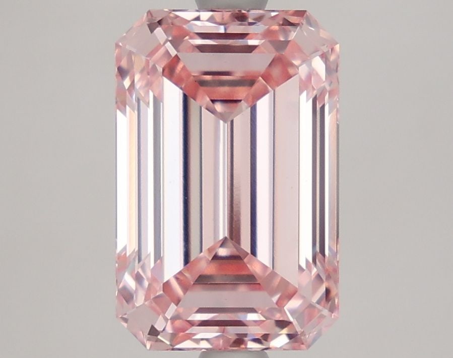 Loose Diamond - EMERALD 3.62ct Fancy Intense Pink VVS2: Loose Diamond - EMERALD 3.62ct Fancy Intense Pink VVS2 Source: This is a real non-mined Diamond that has been grown in a lab Shape: EMERALD Carats: 3.62 Color: Fancy Intense Pink Certification: IGI Vi