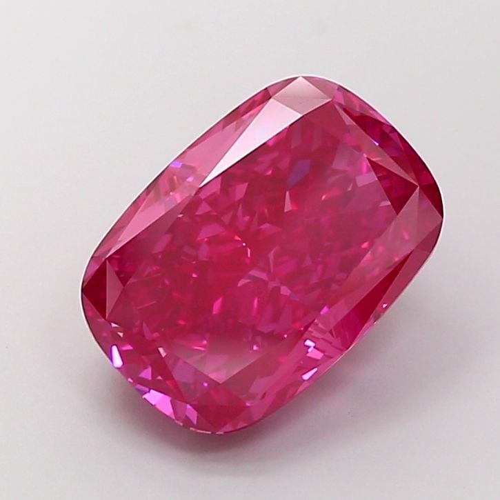Loose Diamond - CUSHION MODIFIED 8.13ct Fancy Vivid Pink VVS2: Loose Diamond - CUSHION MODIFIED 8.13ct Fancy Vivid Pink VVS2 Source: This is a real non-mined Diamond that has been grown in a lab Shape: CUSHION MODIFIED Carats: 8.13 Color: Fancy Vivid Pink Certifi