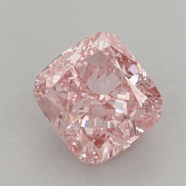 Loose Diamond - CUSHION BRILLIANT 1.27ct Fancy Vivid Pink VS1: Loose Diamond - CUSHION BRILLIANT 1.27ct Fancy Vivid Pink VS1 Source: This is a real non-mined Diamond that has been grown in a lab Shape: CUSHION BRILLIANT Carats: 1.27 Color: Fancy Vivid Pink Certif