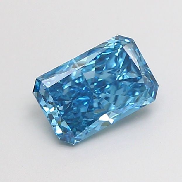 Loose Diamond - RADIANT 1.03ct Fancy Vivid Blue VVS2: Loose Diamond - RADIANT 1.03ct Fancy Vivid Blue VVS2 Source: This is a real non-mined Diamond that has been grown in a lab Shape: RADIANT Carats: 1.03 Color: Fancy Vivid Blue Certification: IGI Video:
