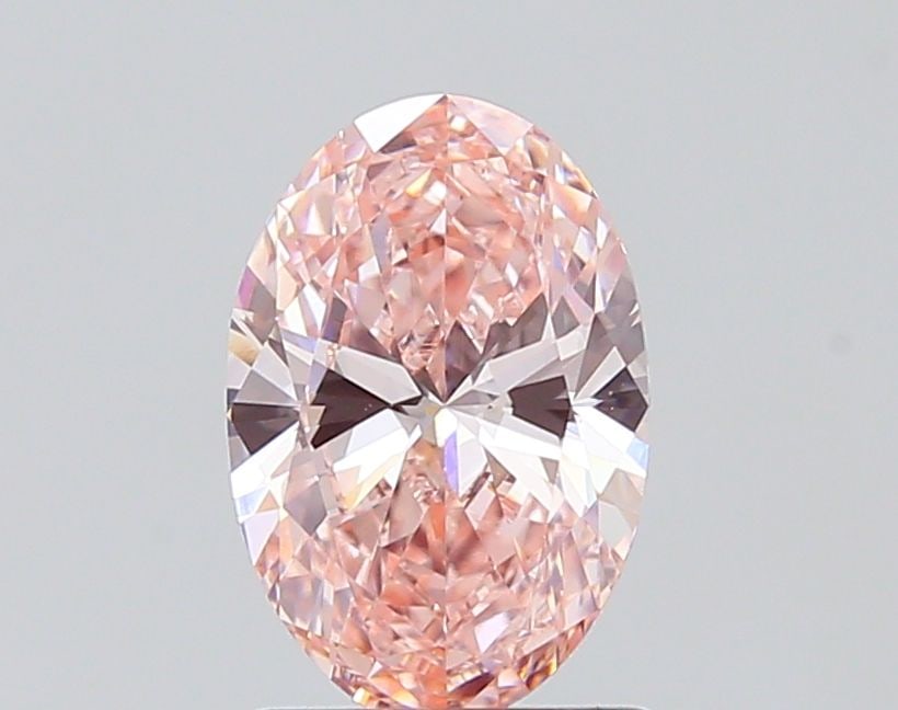 Loose Diamond - OVAL 1.11ct Fancy Intense Pink VVS2: Loose Diamond - OVAL 1.11ct Fancy Intense Pink VVS2 Source: This is a real non-mined Diamond that has been grown in a lab Shape: OVAL Carats: 1.11 Color: Fancy Intense Pink Certification: IGI The Diam
