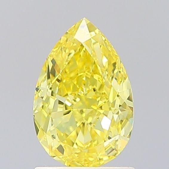 Loose Diamond - PEAR 1.58ct Fancy Vivid Yellow VS1: Loose Diamond - PEAR 1.58ct Fancy Vivid Yellow VS1 Source: This is a real non-mined Diamond that has been grown in a lab Shape: PEAR Carats: 1.58 Color: Fancy Vivid Yellow Certification: IGI Video: