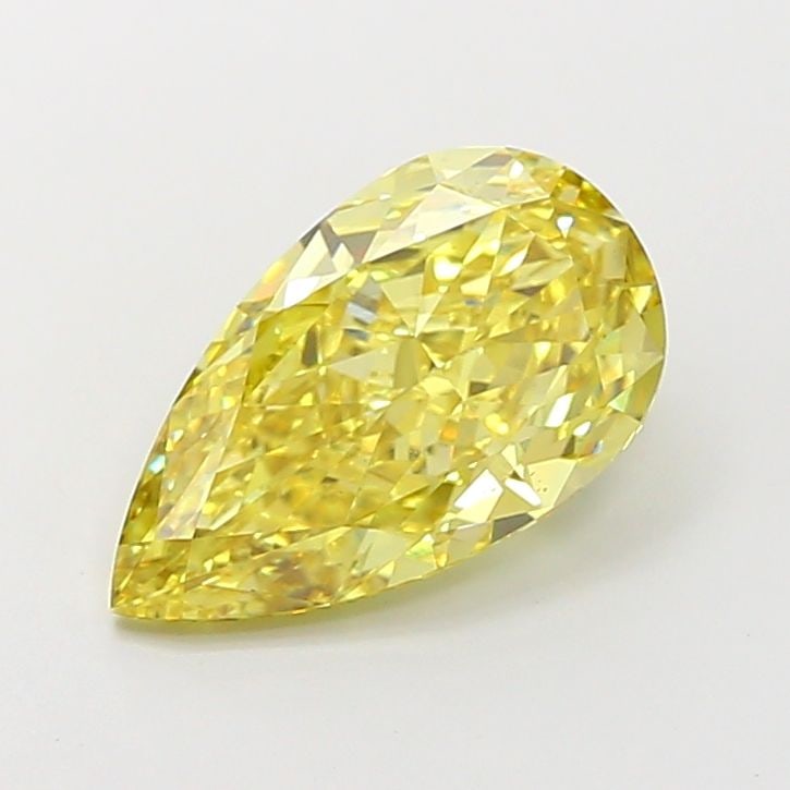 Loose Diamond - PEAR 4.02ct Fancy Intense Yellow VS1: Loose Diamond - PEAR 4.02ct Fancy Intense Yellow VS1 Source: This is a real non-mined Diamond that has been grown in a lab Shape: PEAR Carats: 4.02 Color: Fancy Intense Yellow Certification: IGI Video