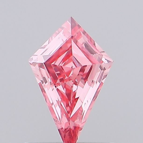 Loose Diamond - KITE 0.51ct Fancy Vivid Pink VVS2: Loose Diamond - KITE 0.51ct Fancy Vivid Pink VVS2 Source: This is a real non-mined Diamond that has been grown in a lab Shape: KITE Carats: 0.51 Color: Fancy Vivid Pink Certification: IGI Video:
