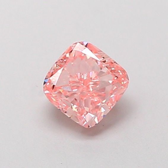 Loose Diamond - CUSHION MODIFIED 0.61ct Fancy Intense Pink VVS2: Loose Diamond - CUSHION MODIFIED 0.61ct Fancy Intense Pink VVS2 Source: This is a real non-mined Diamond that has been grown in a lab Shape: CUSHION MODIFIED Carats: 0.61 Color: Fancy Intense Pink Cer