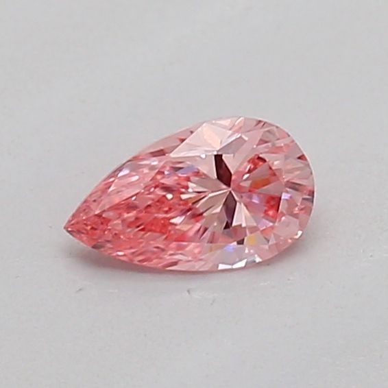Loose Diamond - PEAR 0.16ct Fancy Vivid Pink VS1: Loose Diamond - PEAR 0.16ct Fancy Vivid Pink VS1 Source: This is a real non-mined Diamond that has been grown in a lab Shape: PEAR Carats: 0.16 Color: Fancy Vivid Pink Certification: IGI The Diamond D
