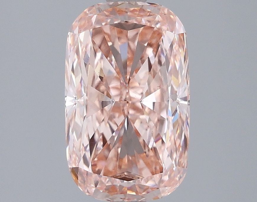 Loose Diamond - CUSHION MODIFIED 2.52ct Fancy Vivid Pink VS1: Loose Diamond - CUSHION MODIFIED 2.52ct Fancy Vivid Pink VS1 Source: This is a real non-mined Diamond that has been grown in a lab Shape: CUSHION MODIFIED Carats: 2.52 Color: Fancy Vivid Pink Certific