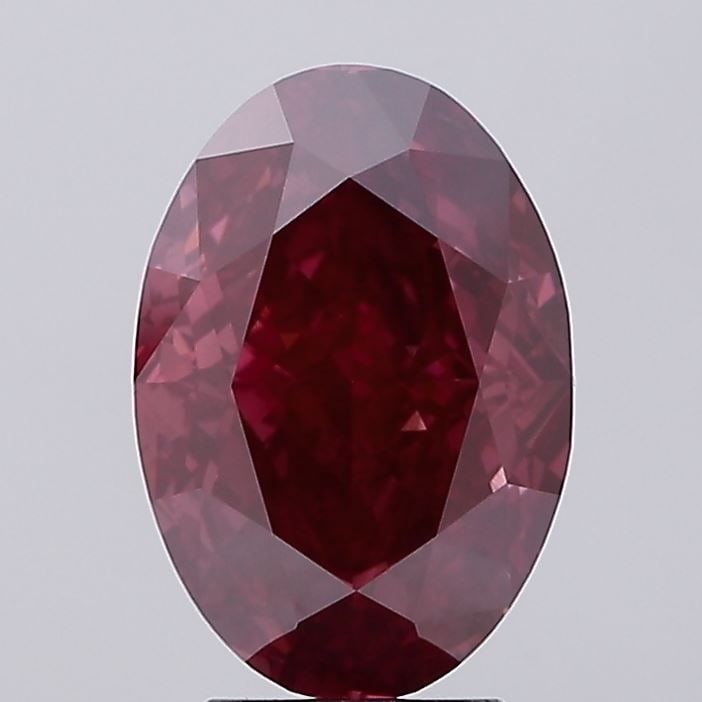 Loose Diamond - OVAL 5.03ct Fancy Vivid Pink VS2: Loose Diamond - OVAL 5.03ct Fancy Vivid Pink VS2 Source: This is a real non-mined Diamond that has been grown in a lab Shape: OVAL Carats: 5.03 Color: Fancy Vivid Pink Certification: IGI Video: