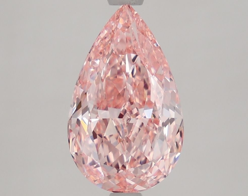 Loose Diamond - PEAR 2.47ct Fancy Intense Pink VVS2: Loose Diamond - PEAR 2.47ct Fancy Intense Pink VVS2 Source: This is a real non-mined Diamond that has been grown in a lab Shape: PEAR Carats: 2.47 Color: Fancy Intense Pink Certification: IGI Video: