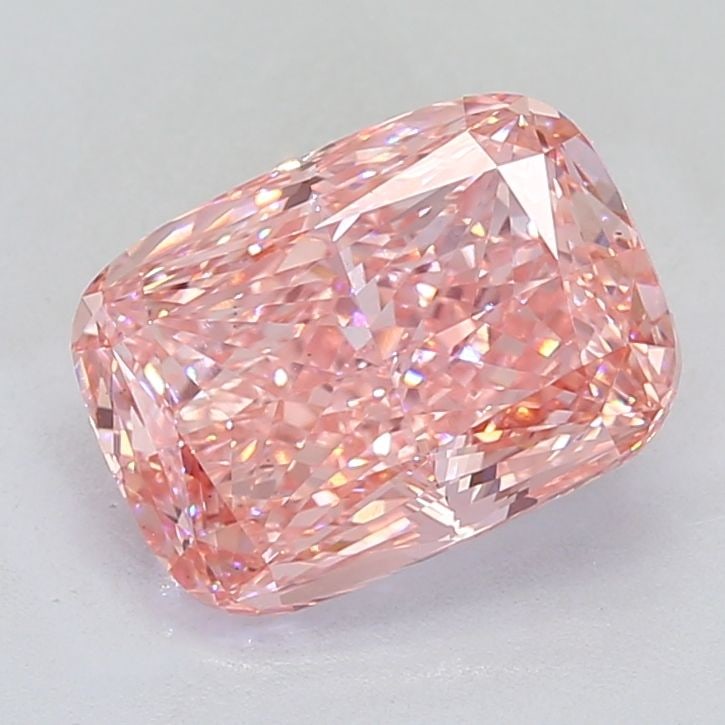 Loose Diamond - CUSHION MODIFIED 4.85ct Fancy Vivid Pink VS1: Loose Diamond - CUSHION MODIFIED 4.85ct Fancy Vivid Pink VS1 Source: This is a real non-mined Diamond that has been grown in a lab Shape: CUSHION MODIFIED Carats: 4.85 Color: Fancy Vivid Pink Certific