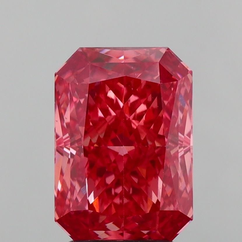 Loose Diamond - RADIANT 3.95ct Fancy Vivid Pink VS1: Loose Diamond - RADIANT 3.95ct Fancy Vivid Pink VS1 Source: This is a real non-mined Diamond that has been grown in a lab Shape: RADIANT Carats: 3.95 Color: Fancy Vivid Pink Certification: IGI Video: