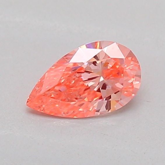 Loose Diamond - PEAR 0.21ct Fancy Vivid Pink VS2: Loose Diamond - PEAR 0.21ct Fancy Vivid Pink VS2 Source: This is a real non-mined Diamond that has been grown in a lab Shape: PEAR Carats: 0.21 Color: Fancy Vivid Pink Certification: IGI The Diamond D