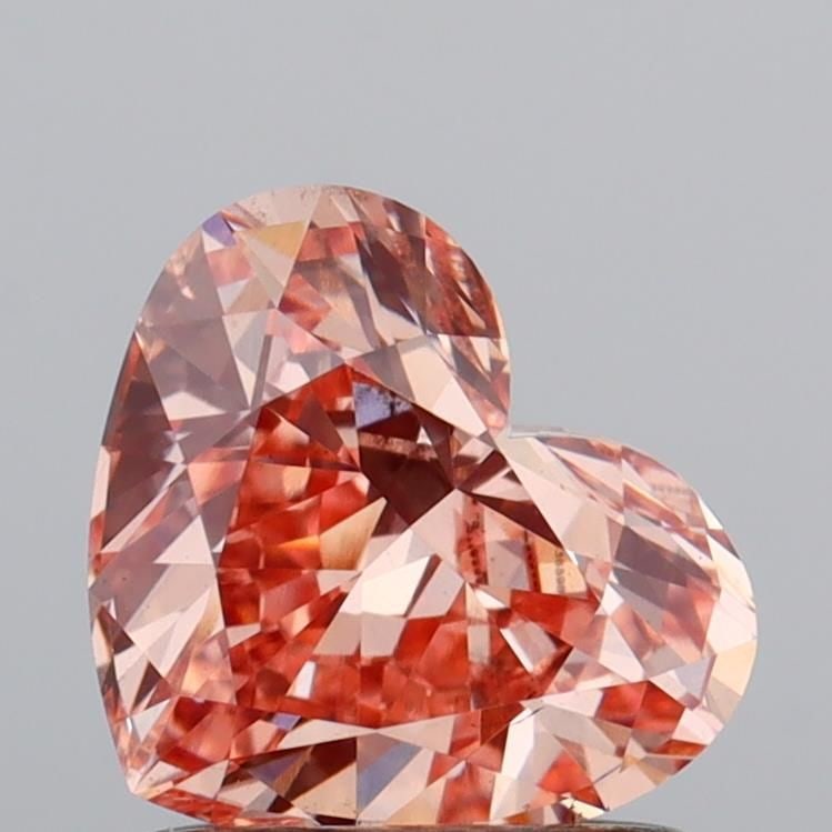 Loose Diamond - HEART 1.05ct Fancy Brown VS2: Loose Diamond - HEART 1.05ct Fancy Brown VS2 Source: This is a real non-mined Diamond that has been grown in a lab Shape: HEART Carats: 1.05 Color: Fancy Brown Certification: IGI Video: