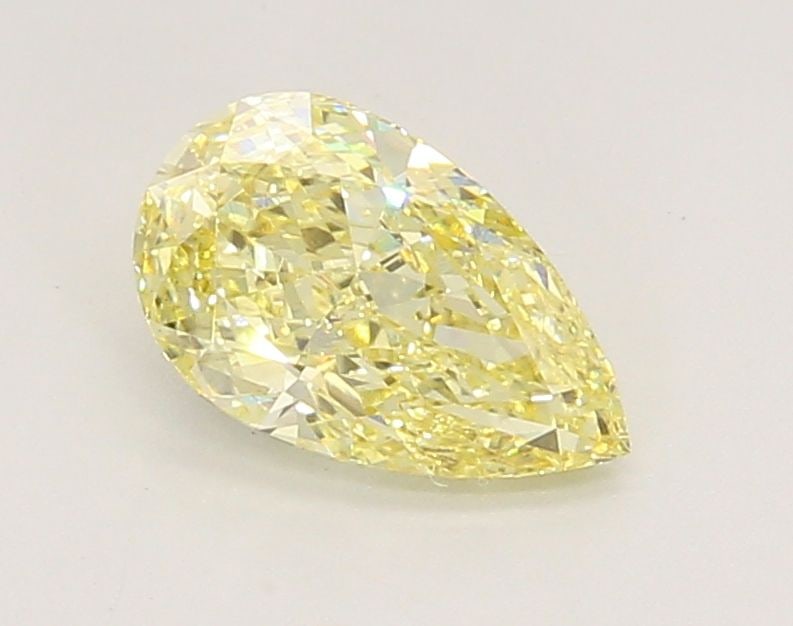 Loose Diamond - PEAR 1.09ct Fancy Intense Yellow VS1: Loose Diamond - PEAR 1.09ct Fancy Intense Yellow VS1 Source: This is a real non-mined Diamond that has been grown in a lab Shape: PEAR Carats: 1.09 Color: Fancy Intense Yellow Certification: IGI Video