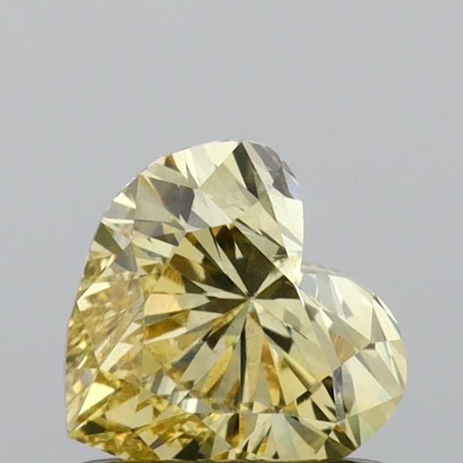 Loose Diamond - HEART 0.64ct Fancy Intense Yellow VS2: Loose Diamond - HEART 0.64ct Fancy Intense Yellow VS2 Source: This is a real non-mined Diamond that has been grown in a lab Shape: HEART Carats: 0.64 Color: Fancy Intense Yellow Certification: IGI Vid