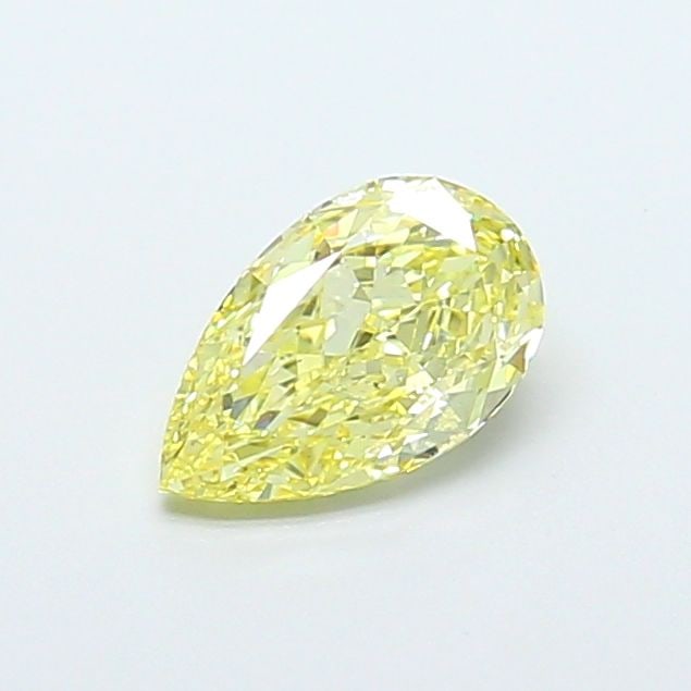 Loose Diamond - PEAR 1.23ct Fancy Intense Yellow VS2: Loose Diamond - PEAR 1.23ct Fancy Intense Yellow VS2 Source: This is a real non-mined Diamond that has been grown in a lab Shape: PEAR Carats: 1.23 Color: Fancy Intense Yellow Certification: IGI Video