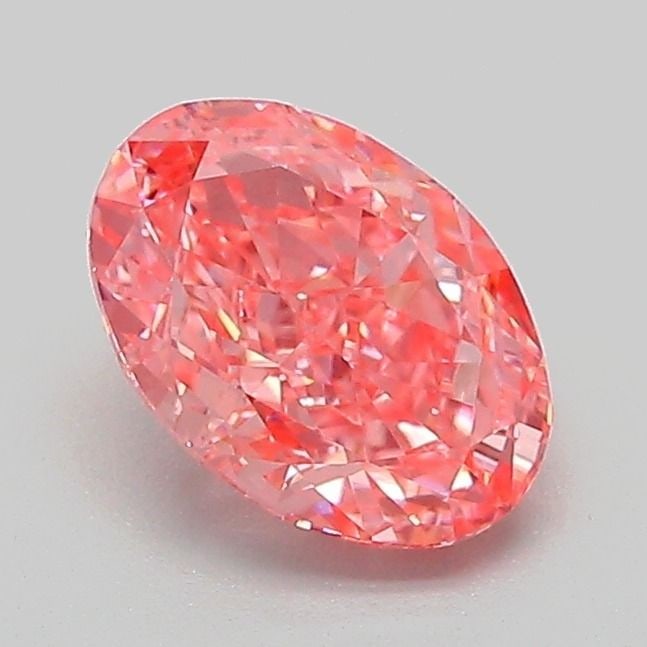 Loose Diamond - OVAL 1.08ct Fancy Vivid Pink VS1: Loose Diamond - OVAL 1.08ct Fancy Vivid Pink VS1 Source: This is a real non-mined Diamond that has been grown in a lab Shape: OVAL Carats: 1.08 Color: Fancy Vivid Pink Certification: IGI Video:
