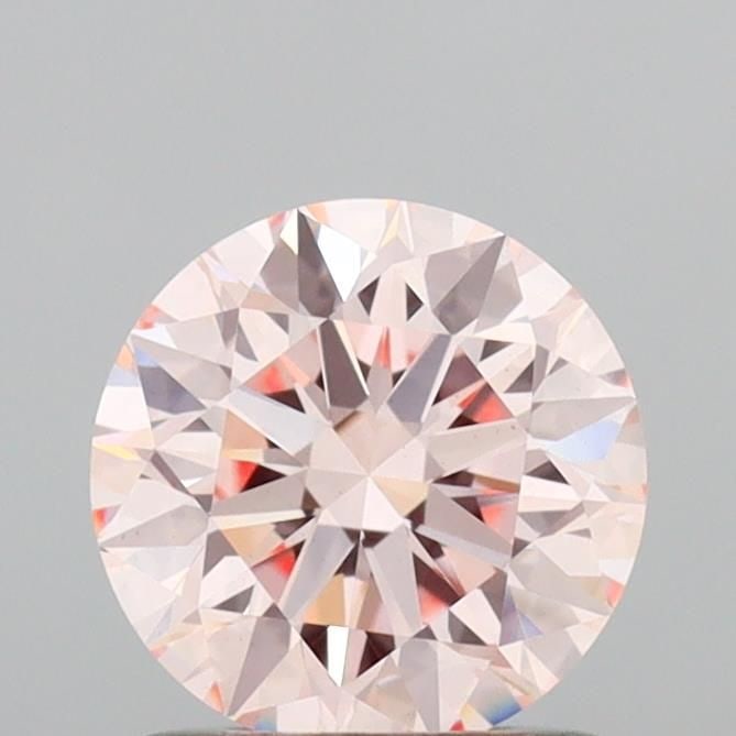 Ideal Loose Diamond - ROUND 1.04ct Fancy Pink VS1: Ideal Loose Diamond - ROUND 1.04ct Fancy Pink VS1 Source: This is a real non-mined Diamond that has been grown in a lab Shape: ROUND Carats: 1.04 Color: Fancy Pink Certification: IGI Video: