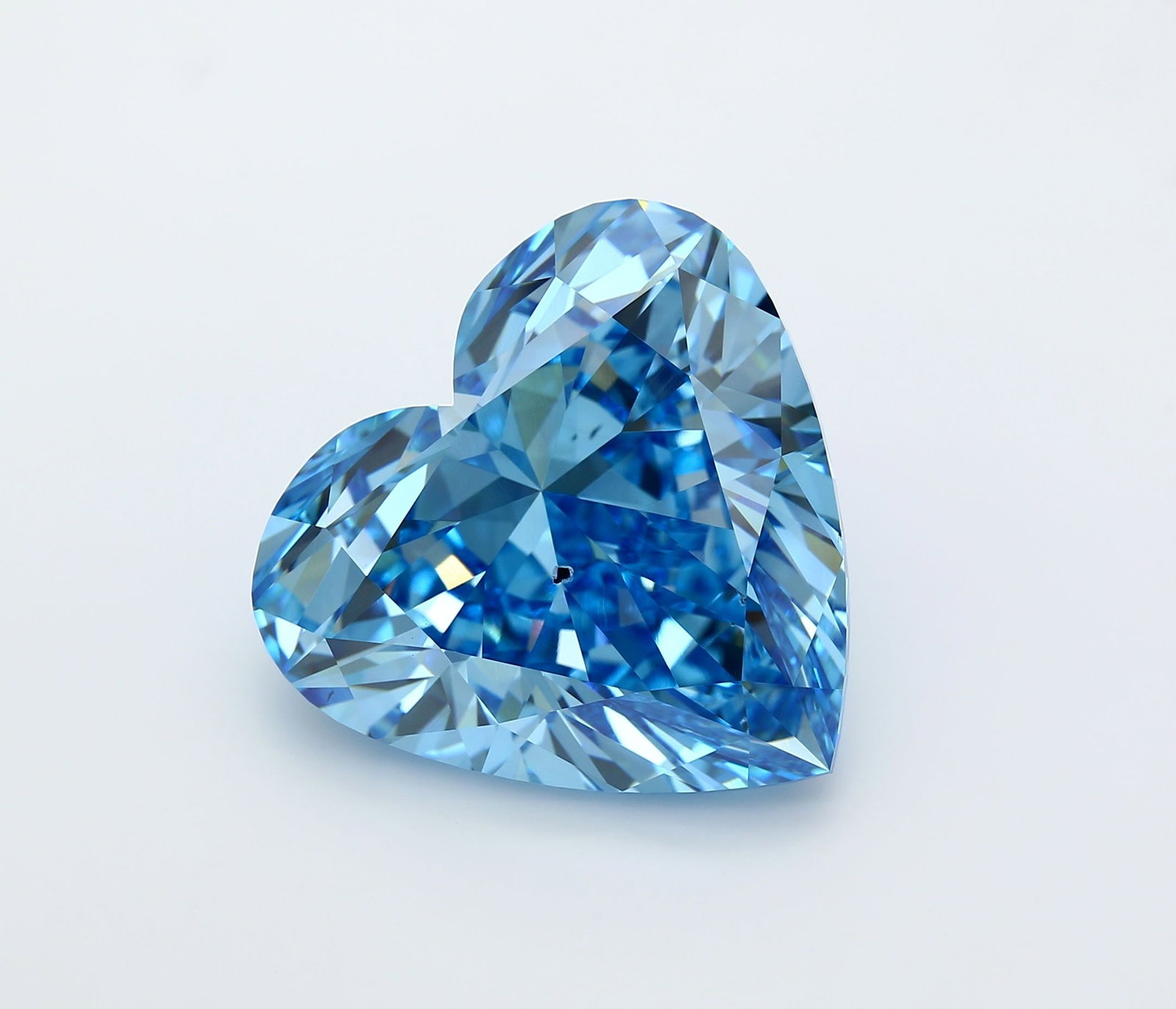 Loose Diamond - HEART 31.25ct Fancy Vivid Blue SI1 (1 of 1)