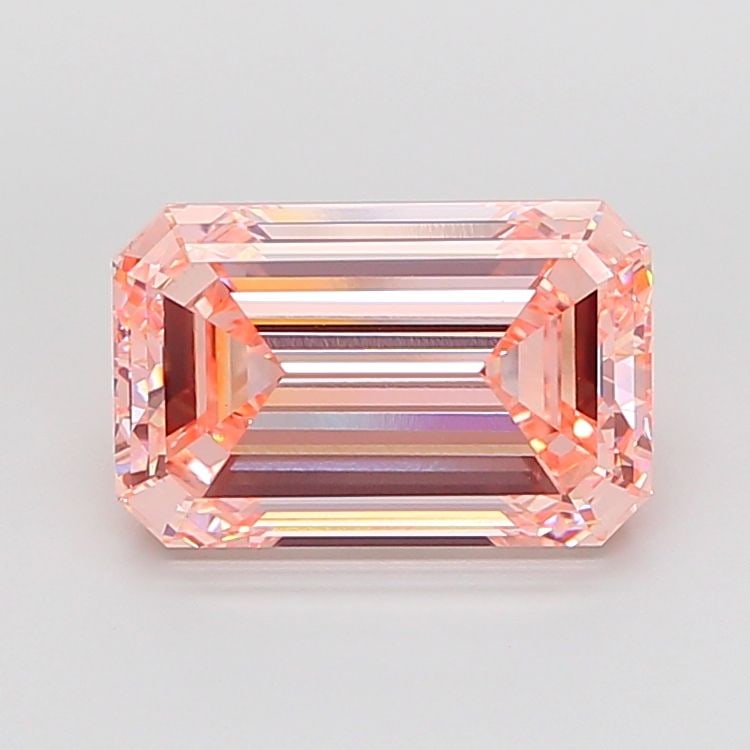 Loose Diamond - EMERALD 10.25ct Fancy Intense Pink VVS2: Loose Diamond - EMERALD 10.25ct Fancy Intense Pink VVS2 Source: This is a real non-mined Diamond that has been grown in a lab Shape: EMERALD Carats: 10.25 Color: Fancy Intense Pink Certification: IGI 