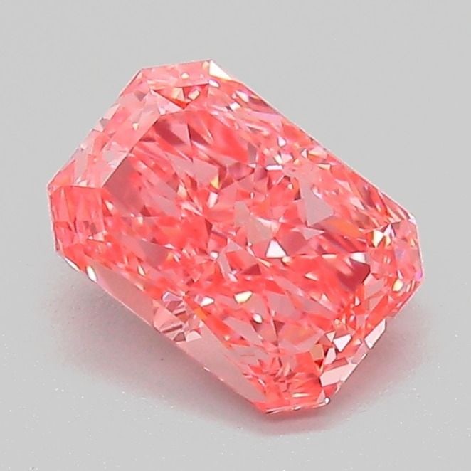 Loose Diamond - RADIANT 1.06ct Fancy Vivid Pink VVS2: Loose Diamond - RADIANT 1.06ct Fancy Vivid Pink VVS2 Source: This is a real non-mined Diamond that has been grown in a lab Shape: RADIANT Carats: 1.06 Color: Fancy Vivid Pink Certification: IGI Video: