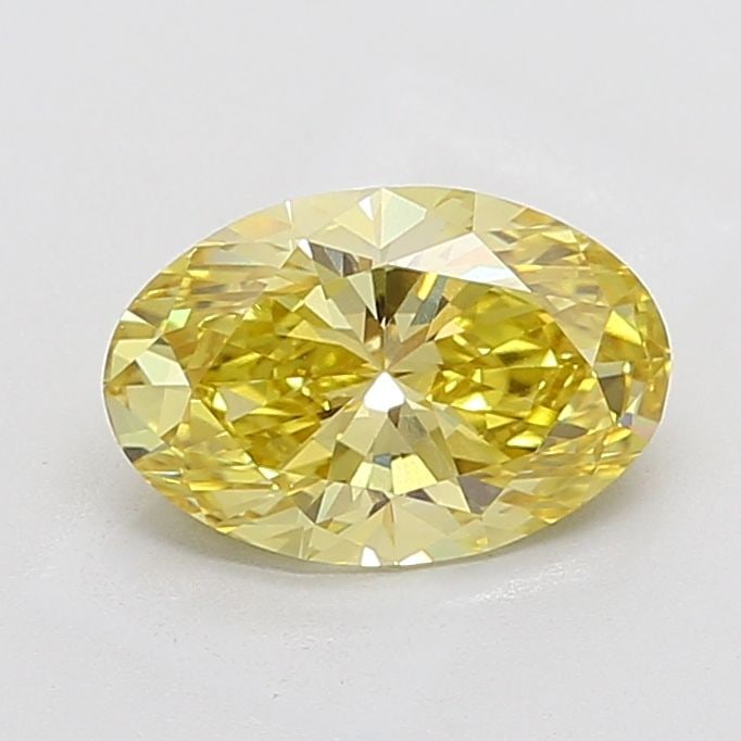 Loose Diamond - OVAL 3.01ct Fancy Intense Yellow VS1: Loose Diamond - OVAL 3.01ct Fancy Intense Yellow VS1 Source: This is a real non-mined Diamond that has been grown in a lab Shape: OVAL Carats: 3.01 Color: Fancy Intense Yellow Certification: IGI Video
