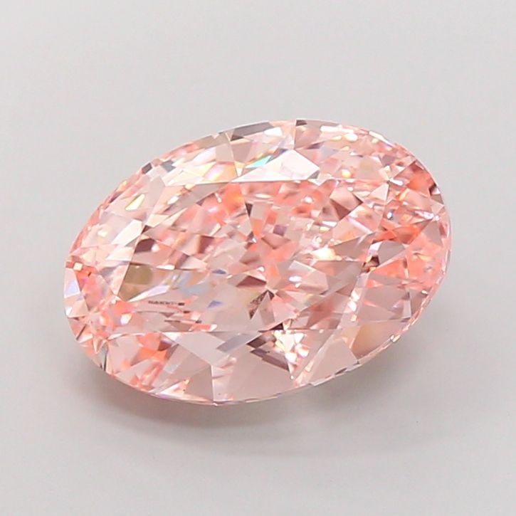 Loose Diamond - OVAL 8.11ct Fancy Intense Pink VS1: Loose Diamond - OVAL 8.11ct Fancy Intense Pink VS1 Source: This is a real non-mined Diamond that has been grown in a lab Shape: OVAL Carats: 8.11 Color: Fancy Intense Pink Certification: IGI Video: