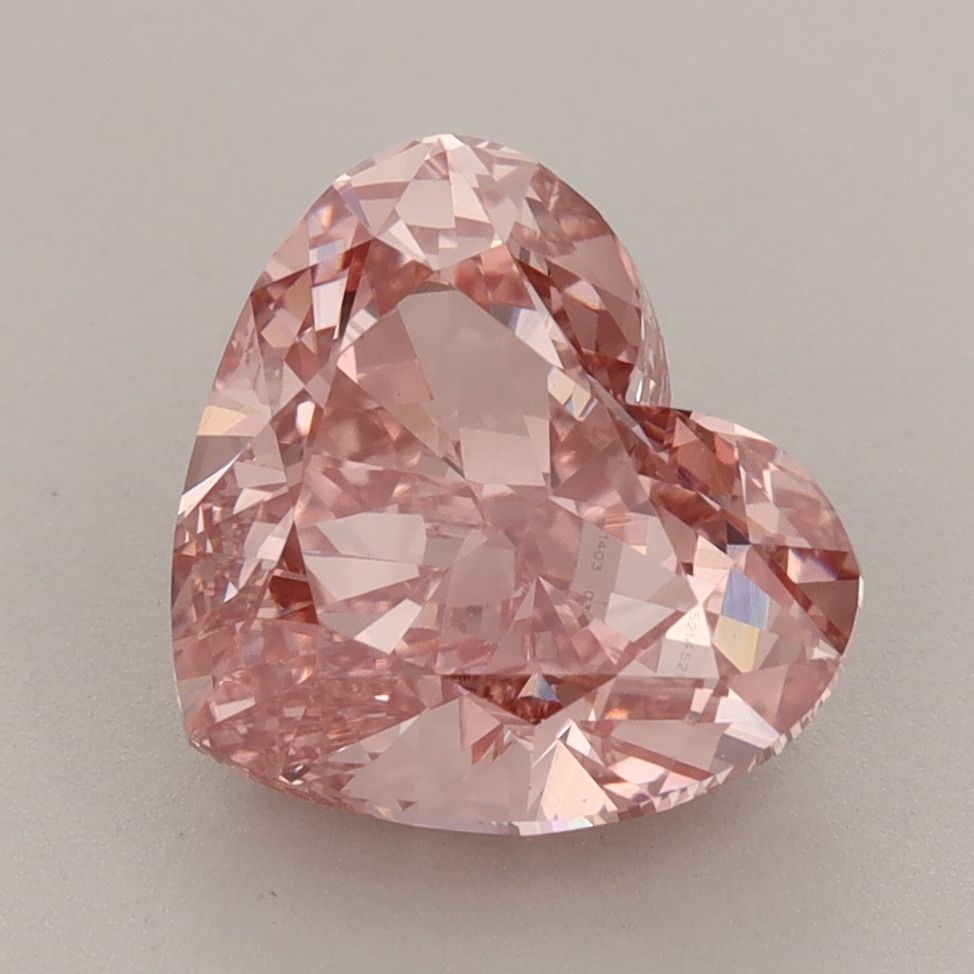 Loose Diamond - HEART 4.06ct Fancy Vivid Pink VVS2: Loose Diamond - HEART 4.06ct Fancy Vivid Pink VVS2 Source: This is a real non-mined Diamond that has been grown in a lab Shape: HEART Carats: 4.06 Color: Fancy Vivid Pink Certification: IGI Video: