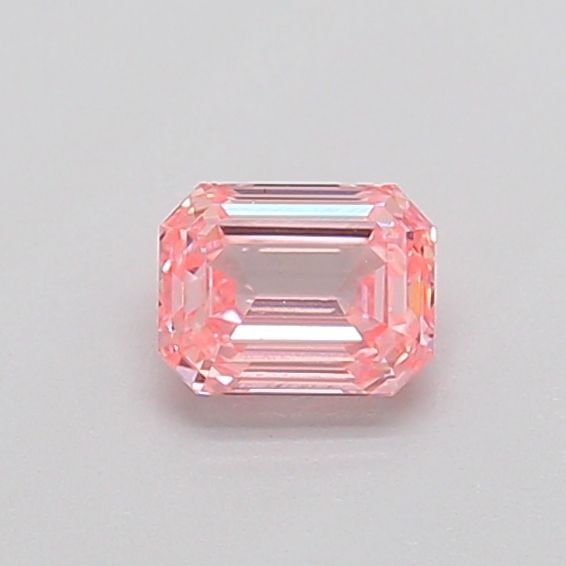 Loose Diamond - EMERALD 0.37ct Fancy Intense Pink VVS2: Loose Diamond - EMERALD 0.37ct Fancy Intense Pink VVS2 Source: This is a real non-mined Diamond that has been grown in a lab Shape: EMERALD Carats: 0.37 Color: Fancy Intense Pink Certification: IGI Vi