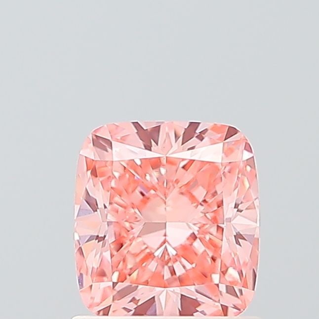 Loose Diamond - CUSHION MODIFIED 1.07ct Fancy Vivid Pink VVS2: Loose Diamond - CUSHION MODIFIED 1.07ct Fancy Vivid Pink VVS2 Source: This is a real non-mined Diamond that has been grown in a lab Shape: CUSHION MODIFIED Carats: 1.07 Color: Fancy Vivid Pink Certifi