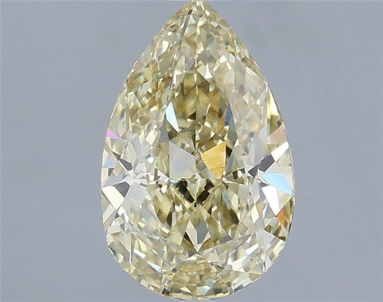 Loose Diamond - PEAR 2.05ct Fancy Yellow VVS2: Loose Diamond - PEAR 2.05ct Fancy Yellow VVS2 Source: This is a real non-mined Diamond that has been grown in a lab Shape: PEAR Carats: 2.05 Color: Fancy Yellow Certification: IGI Video: