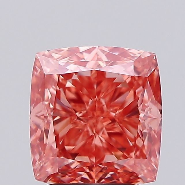 Loose Diamond - CUSHION BRILLIANT 2.08ct Fancy Intense Orange VS1: Loose Diamond - CUSHION BRILLIANT 2.08ct Fancy Intense Orange VS1 Source: This is a real non-mined Diamond that has been grown in a lab Shape: CUSHION BRILLIANT Carats: 2.08 Color: Fancy Intense Orang