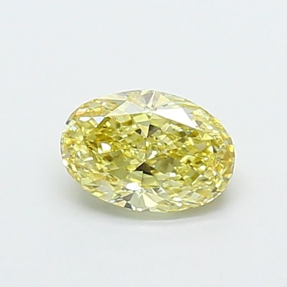 Loose Diamond - OVAL 0.79ct Fancy Yellow VVS2: Loose Diamond - OVAL 0.79ct Fancy Yellow VVS2 Source: This is a real non-mined Diamond that has been grown in a lab Shape: OVAL Carats: 0.79 Color: Fancy Yellow Certification: IGI Video: