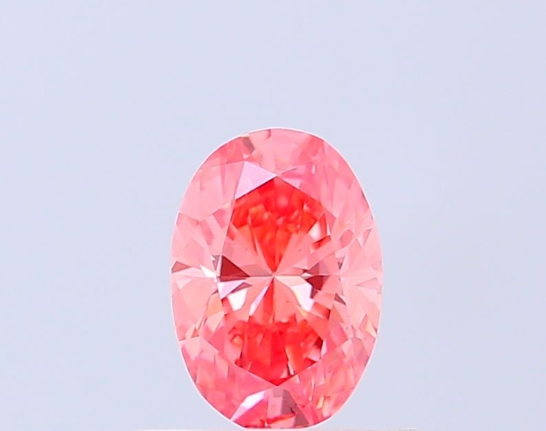 Loose Diamond - OVAL 0.61ct Fancy Pink VS1: Loose Diamond - OVAL 0.61ct Fancy Pink VS1 Source: This is a real non-mined Diamond that has been grown in a lab Shape: OVAL Carats: 0.61 Color: Fancy Pink Certification: NONE Video: