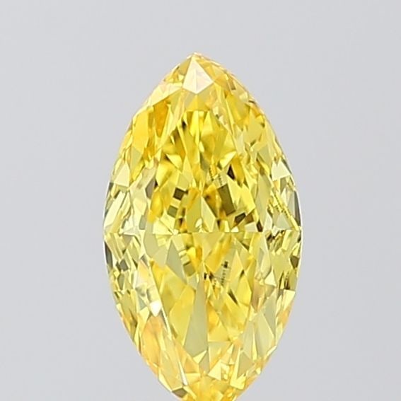 Loose Diamond - MARQUISE 1.07ct Fancy Vivid Yellow VS1: Loose Diamond - MARQUISE 1.07ct Fancy Vivid Yellow VS1 Source: This is a real non-mined Diamond that has been grown in a lab Shape: MARQUISE Carats: 1.07 Color: Fancy Vivid Yellow Certification: IGI V