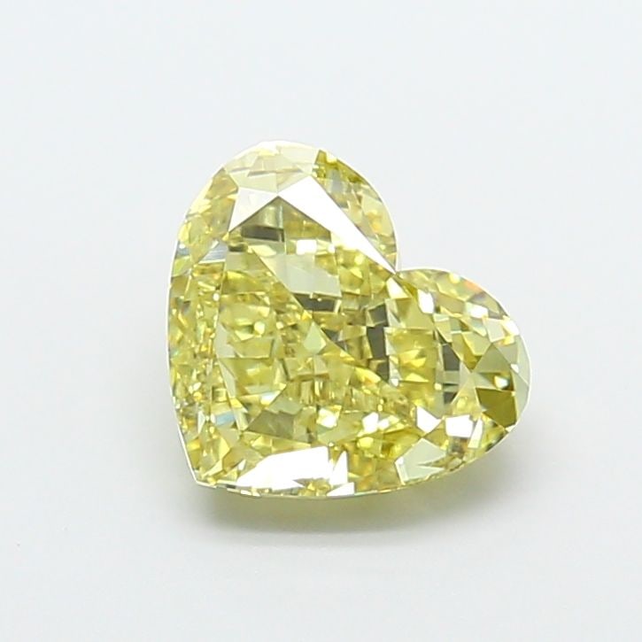 Loose Diamond - HEART 3.04ct Fancy Yellow VS1: Loose Diamond - HEART 3.04ct Fancy Yellow VS1 Source: This is a real non-mined Diamond that has been grown in a lab Shape: HEART Carats: 3.04 Color: Fancy Yellow Certification: IGI Video: