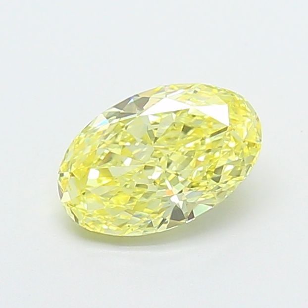 Loose Diamond - OVAL 1.01ct Fancy Intense Yellow VS1: Loose Diamond - OVAL 1.01ct Fancy Intense Yellow VS1 Source: This is a real non-mined Diamond that has been grown in a lab Shape: OVAL Carats: 1.01 Color: Fancy Intense Yellow Certification: IGI Video
