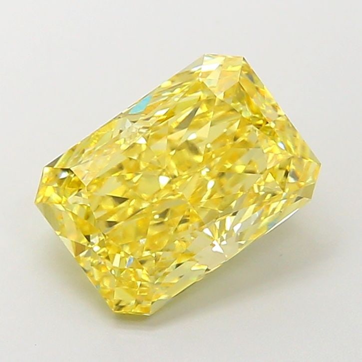 Loose Diamond - RADIANT 3.59ct Fancy Vivid Yellow VS1: Loose Diamond - RADIANT 3.59ct Fancy Vivid Yellow VS1 Source: This is a real non-mined Diamond that has been grown in a lab Shape: RADIANT Carats: 3.59 Color: Fancy Vivid Yellow Certification: IGI Vid