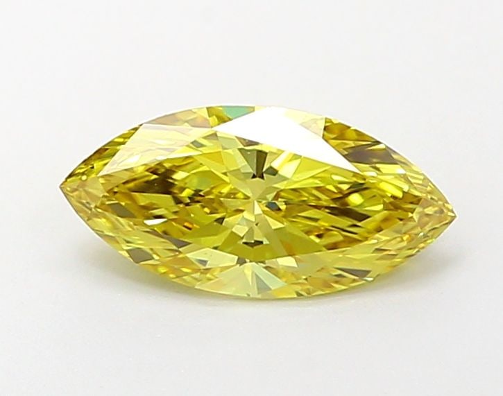 Loose Diamond - MARQUISE 1.04ct Fancy Yellow VS1: Loose Diamond - MARQUISE 1.04ct Fancy Yellow VS1 Source: This is a real non-mined Diamond that has been grown in a lab Shape: MARQUISE Carats: 1.04 Color: Fancy Yellow Certification: NONE Video: