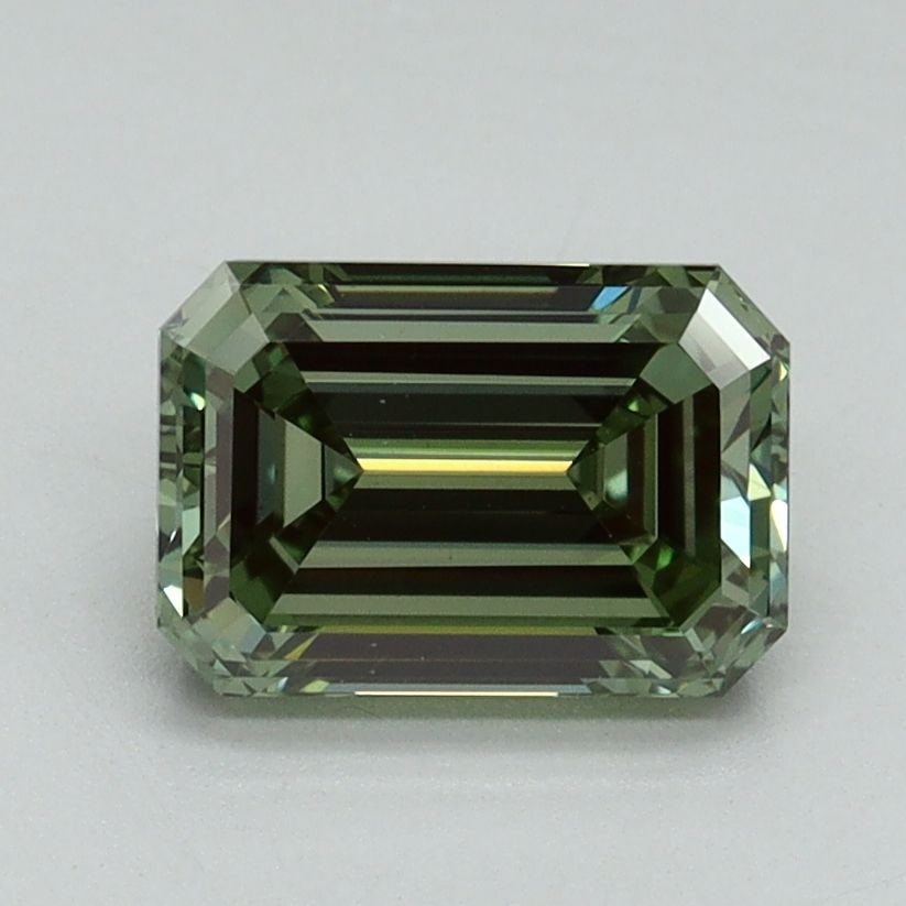 Loose Diamond - EMERALD 1.5ct Fancy Vivid Green VS1: Loose Diamond - EMERALD 1.5ct Fancy Vivid Green VS1 Source: This is a real non-mined Diamond that has been grown in a lab Shape: EMERALD Carats: 1.5 Color: Fancy Vivid Green Certification: IGI Video: