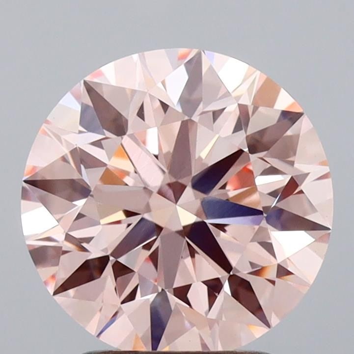 Ideal Loose Diamond - ROUND 2.63ct Fancy Intense Pink VS1: Ideal Loose Diamond - ROUND 2.63ct Fancy Intense Pink VS1 Source: This is a real non-mined Diamond that has been grown in a lab Shape: ROUND Carats: 2.63 Color: Fancy Intense Pink Certification: IGI V