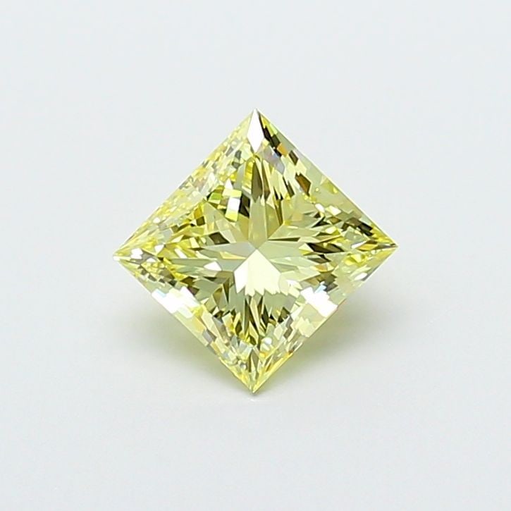 Loose Diamond - PRINCESS 2.0ct Fancy Light Yellow VVS2: Loose Diamond - PRINCESS 2.0ct Fancy Light Yellow VVS2 Source: This is a real non-mined Diamond that has been grown in a lab Shape: PRINCESS Carats: 2.0 Color: Fancy Light Yellow Certification: IGI Vi