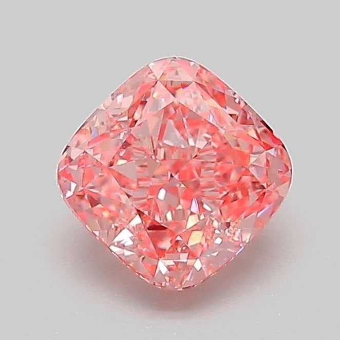 Loose Diamond - CUSHION MODIFIED 1.04ct Fancy Vivid Pink VVS2: Loose Diamond - CUSHION MODIFIED 1.04ct Fancy Vivid Pink VVS2 Source: This is a real non-mined Diamond that has been grown in a lab Shape: CUSHION MODIFIED Carats: 1.04 Color: Fancy Vivid Pink Certifi
