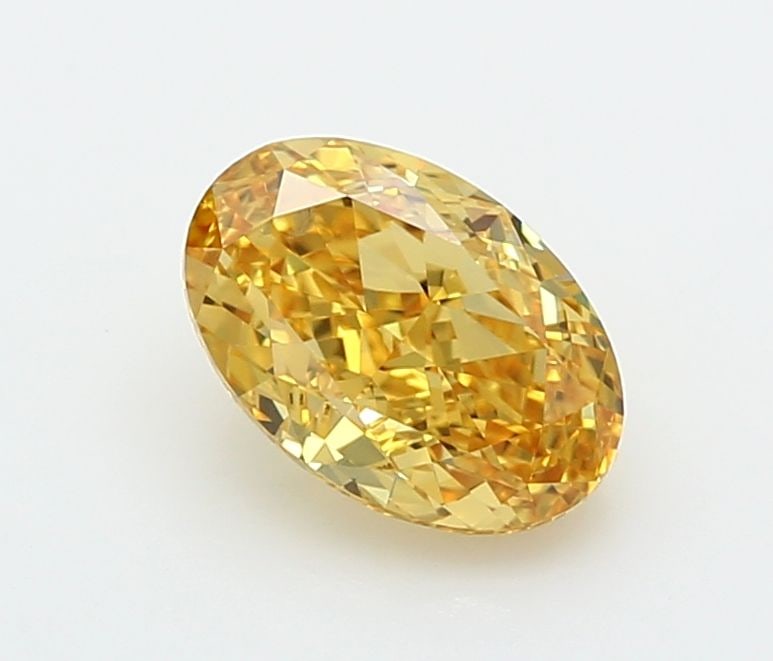 Loose Diamond - OVAL 1.56ct Fancy Vivid Yellow VVS2: Loose Diamond - OVAL 1.56ct Fancy Vivid Yellow VVS2 Source: This is a real non-mined Diamond that has been grown in a lab Shape: OVAL Carats: 1.56 Color: Fancy Vivid Yellow Certification: IGI Video: