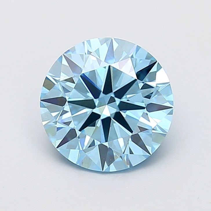Ideal Loose Diamond - ROUND 3.51ct Fancy Vivid Blue VVS2: Ideal Loose Diamond - ROUND 3.51ct Fancy Vivid Blue VVS2 Source: This is a real non-mined Diamond that has been grown in a lab Shape: ROUND Carats: 3.51 Color: Fancy Vivid Blue Certification: IGI Vide