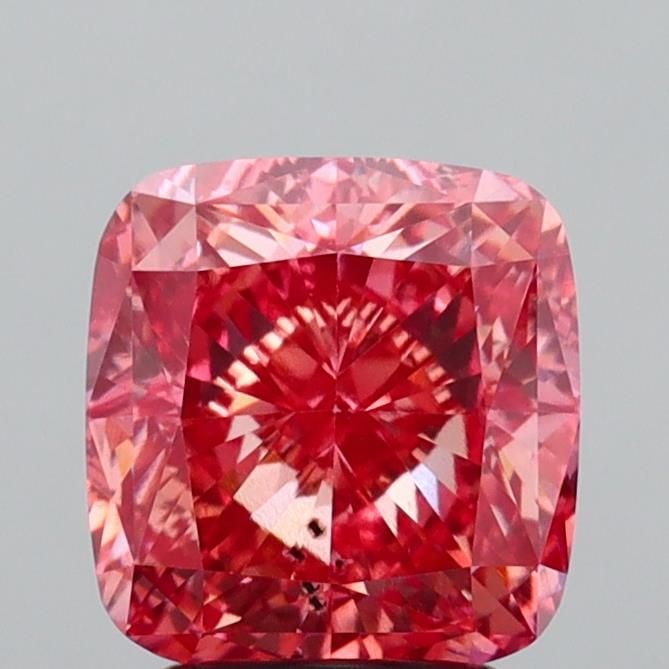 Loose Diamond - CUSHION MODIFIED 3.08ct Fancy Vivid Pink SI1: Loose Diamond - CUSHION MODIFIED 3.08ct Fancy Vivid Pink SI1 Source: This is a real non-mined Diamond that has been grown in a lab Shape: CUSHION MODIFIED Carats: 3.08 Color: Fancy Vivid Pink Certific