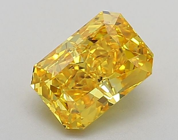 Loose Diamond - RADIANT 1.52ct Fancy Vivid Yellow VVS2: Loose Diamond - RADIANT 1.52ct Fancy Vivid Yellow VVS2 Source: This is a real non-mined Diamond that has been grown in a lab Shape: RADIANT Carats: 1.52 Color: Fancy Vivid Yellow Certification: IGI Vi